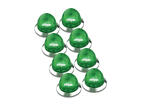Mini Watermelon Hero LED Light - Green Light / Clear Lens, 8 Pack