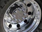 2" Deep Regular Mount Polished Stainless Steel Drive Axle Hubcover