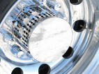 Smooth Face Multi-Fit Style Polished Stainless Steel Drive Axle Hubcover