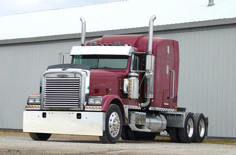 Classic Style Standard Mount Bumper with Tow Hole and Box Ends