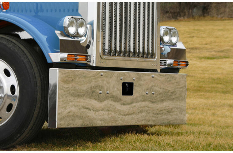 18 inch Standard Mount Bumper with Tow Hole and Box Ends