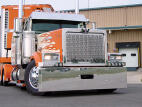 22 inch Classic Style Standard Mount Bumper with Tow Hole and Box Ends
