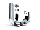 8 Inch Diameter Exhaust Kit and DPF Relocate Kit for Peterbilt 389 trucks.